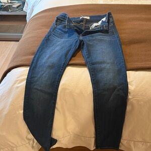 Madewell Women's Dark Blue Skinny Jeans